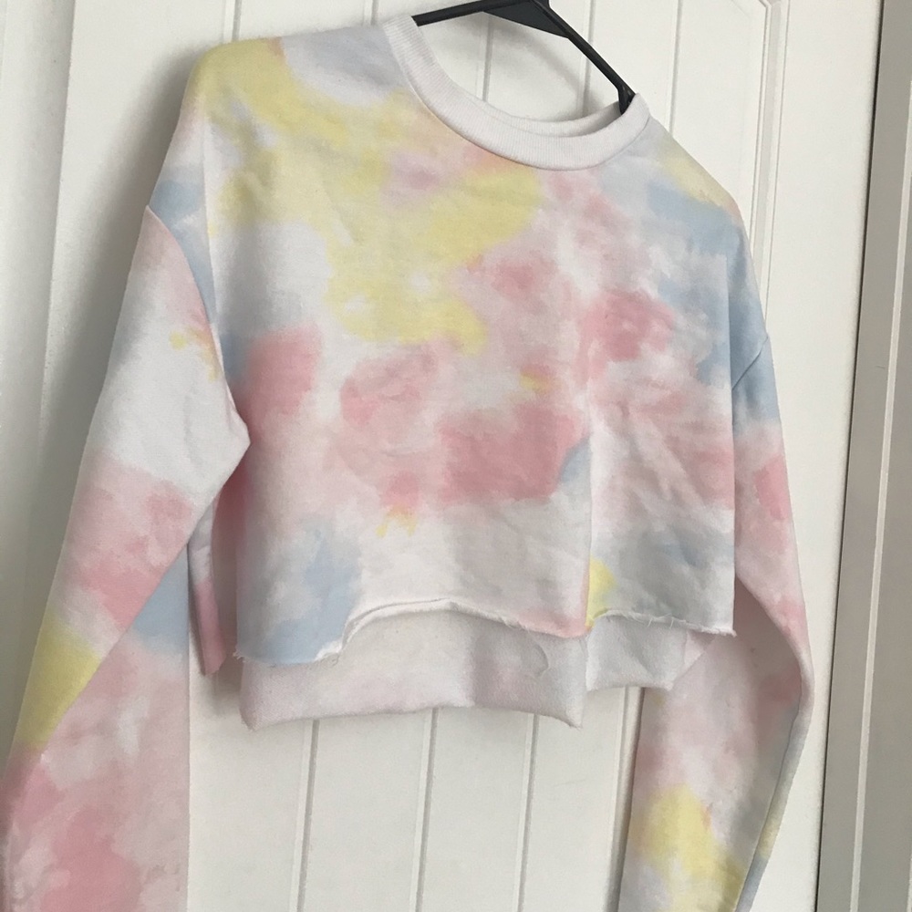 Tie dye crop top